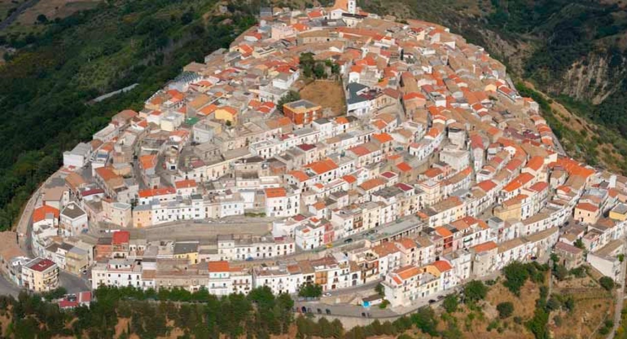 Veduta panoramica di Rotondella